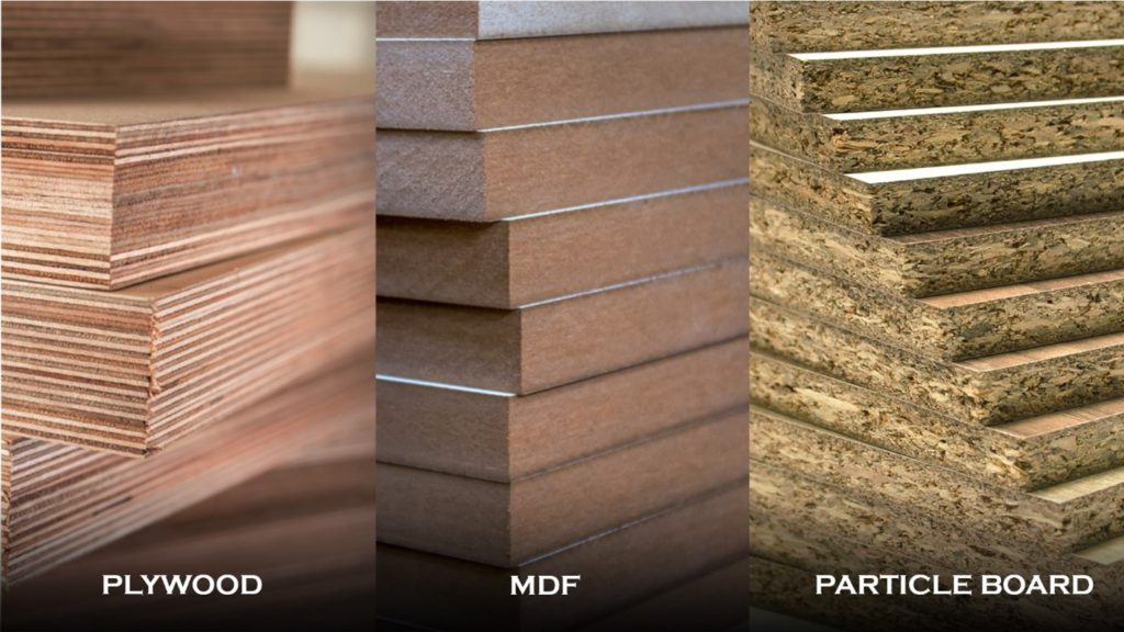Plywood vs MDF vs Particle Board - Difference and Comparison - Truww
